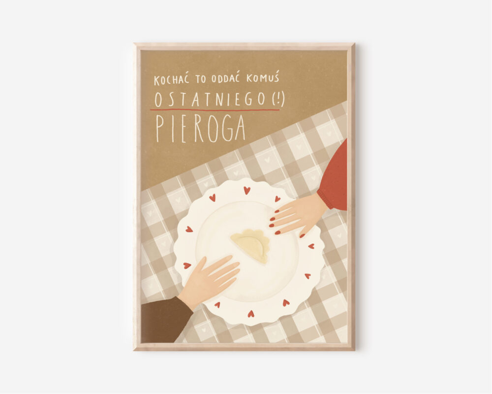 oddać pieroga1 Kochać to oddać komuś ostatniego pieroga