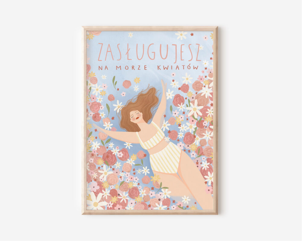 zasł Zasługujesz na morze kwiatów