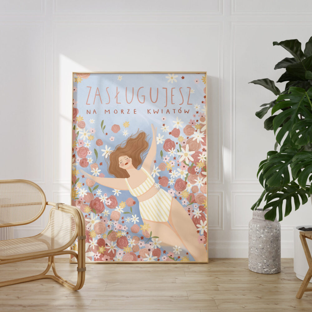 zasługujesz 3 Zasługujesz na morze kwiatów