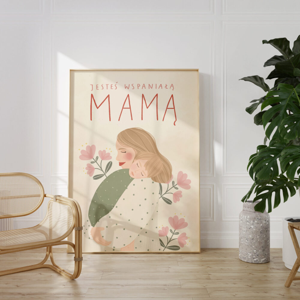 mamach3 Jesteś wspaniałą Mamą (wersja z chłopcem)