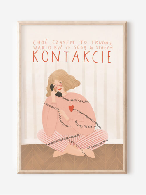 Choć czasem to trudne, warto być ze sobą w stałym kontakcie