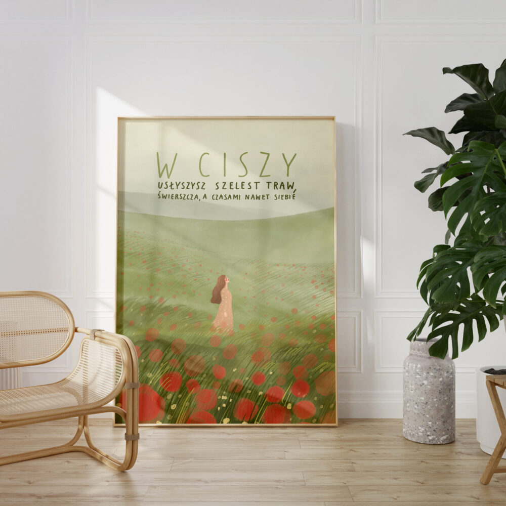 W ciszy usłyszysz szelest traw, świerszcza, a czasami nawet siebie