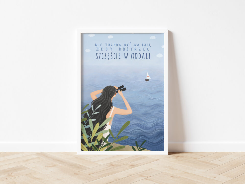 lipiec1 Nie trzeba być na fali, żeby dostrzec szczęście w oddali