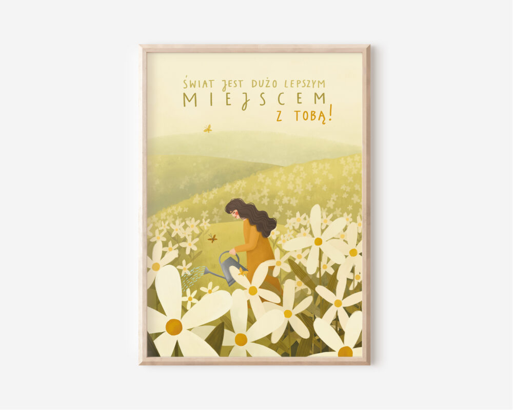 Świat jest dużo lepszym miejscem z Tobą