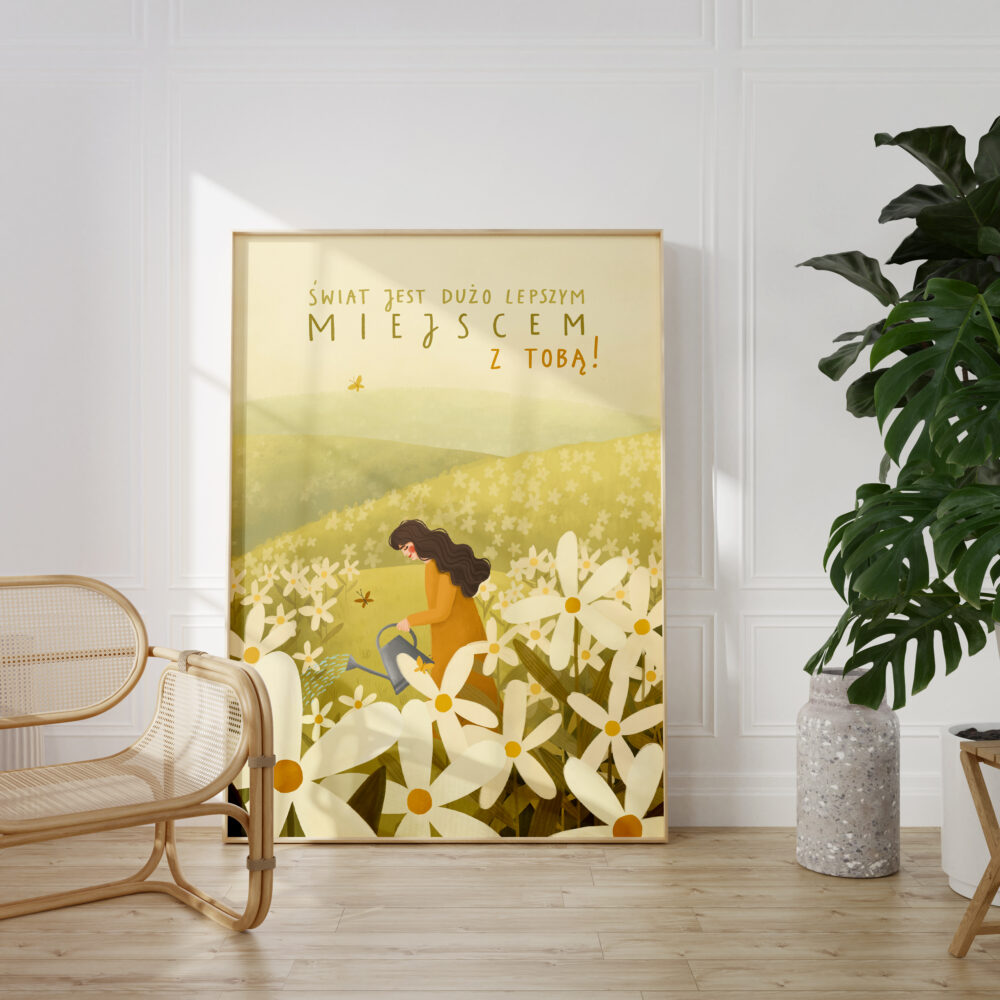 Świat jest dużo lepszym miejscem z Tobą