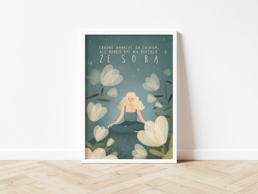 Trudno nadążyć za światem, ale dobrze być na bieżąco ze sobą