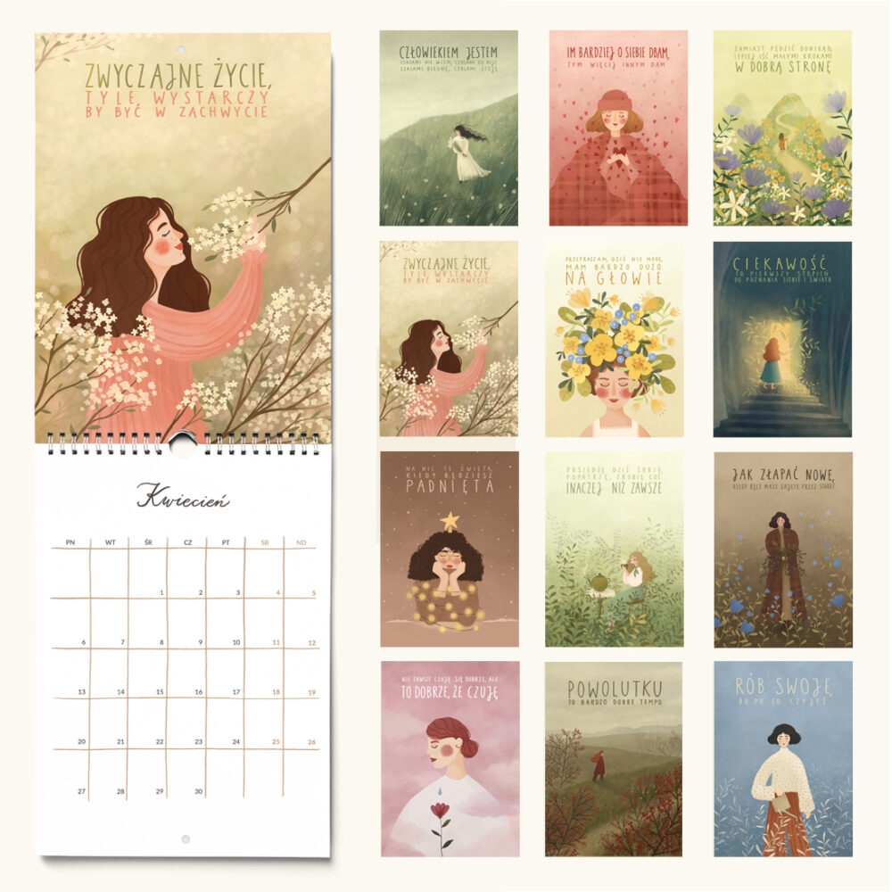 Kalendarz A4