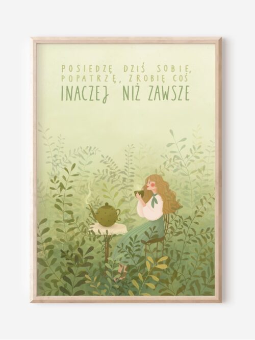 Posiedzę dziś sobie, popatrzę, zrobię coś inaczej niż zawsze